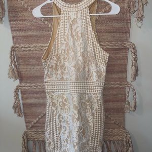 PrettyLittleThing lace dress, size 6 (fits more like a 4)